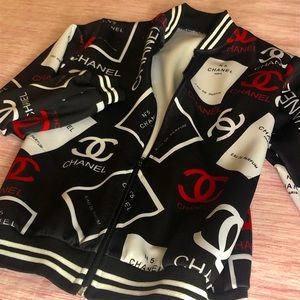 Chanel Zip up Jacket